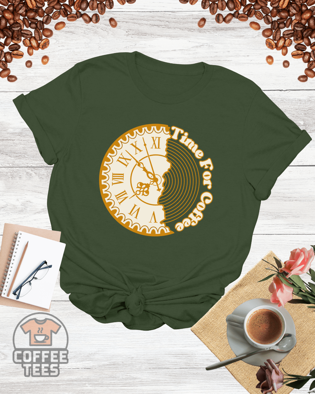 Time For Coffee T-Shirt