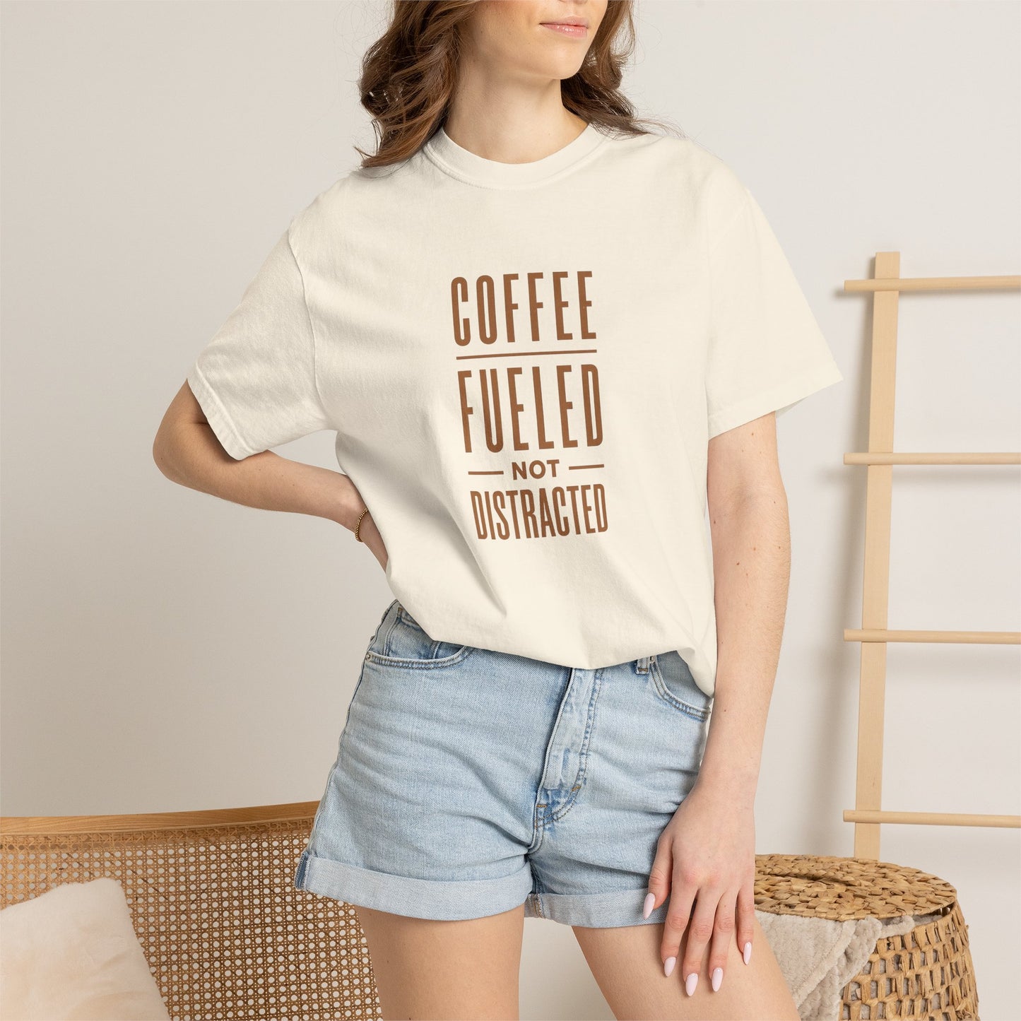 COFFEE FUELED NOT DISTRACTED T-Shirt