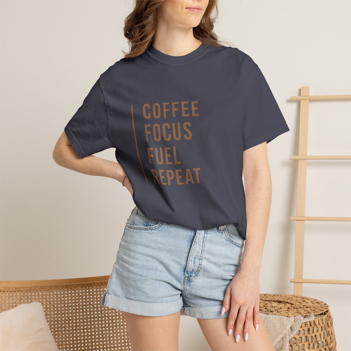 COFFEE FOCUS FUEL REPEAT T-Shirt