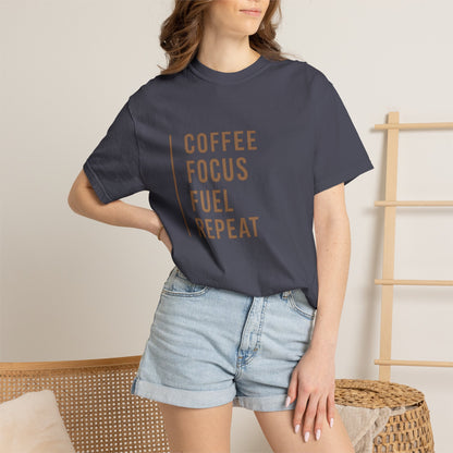 COFFEE FOCUS FUEL REPEAT T-Shirt