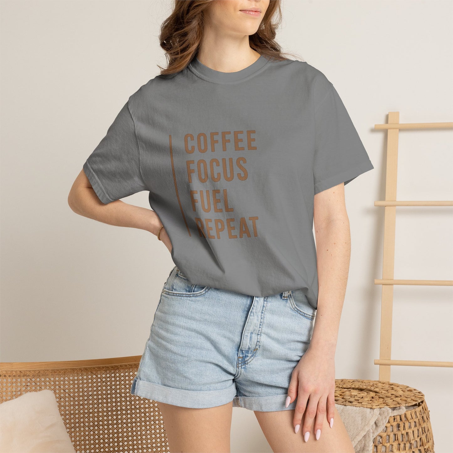 COFFEE FOCUS FUEL REPEAT T-Shirt