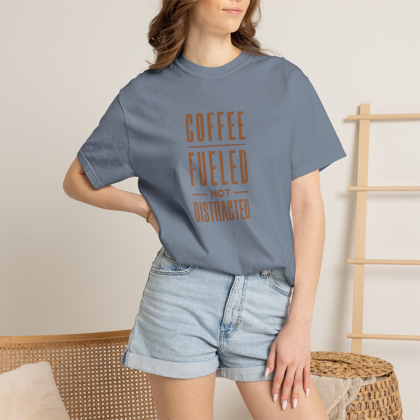 COFFEE FUELED NOT DISTRACTED T-Shirt