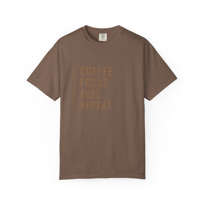 COFFEE FOCUS FUEL REPEAT T-Shirt