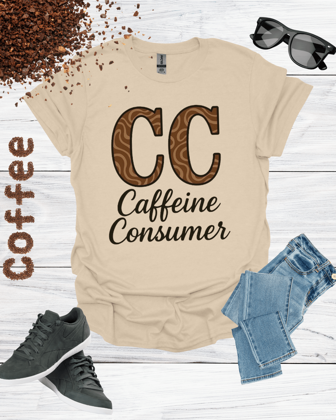 CC caffeine consumer  T-Shirt