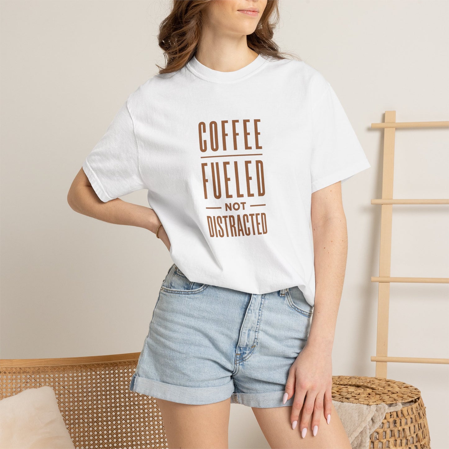 COFFEE FUELED NOT DISTRACTED T-Shirt