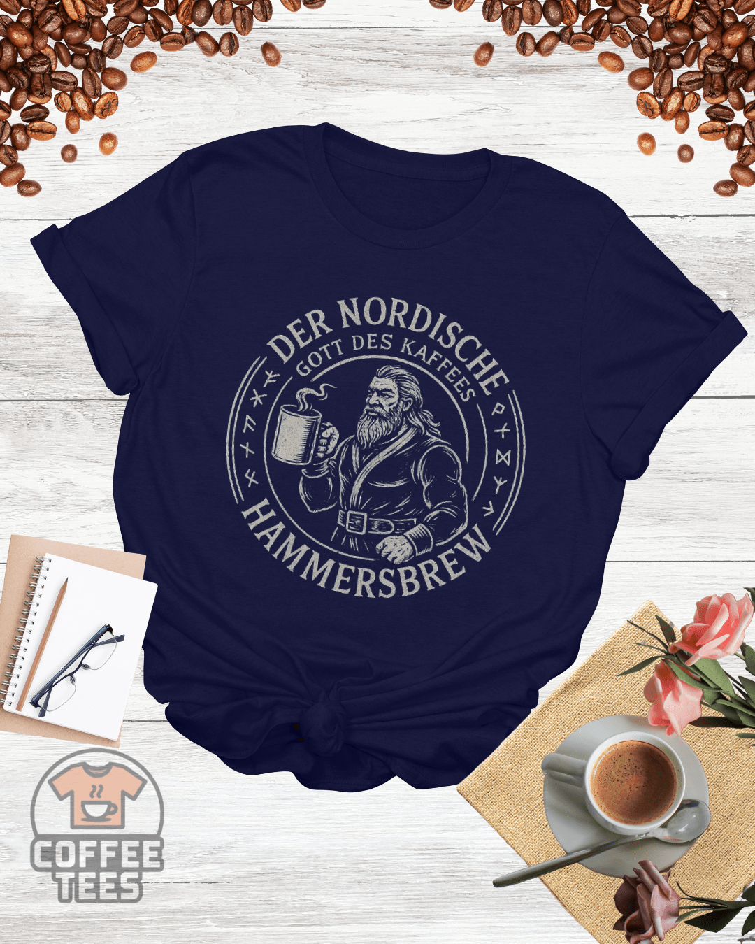 DER NORDISCHE GOTT DES KAFFEES T-Shirt