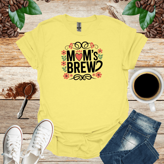 MOM'S BREW Coffee Graphic Unisex T-Shirt