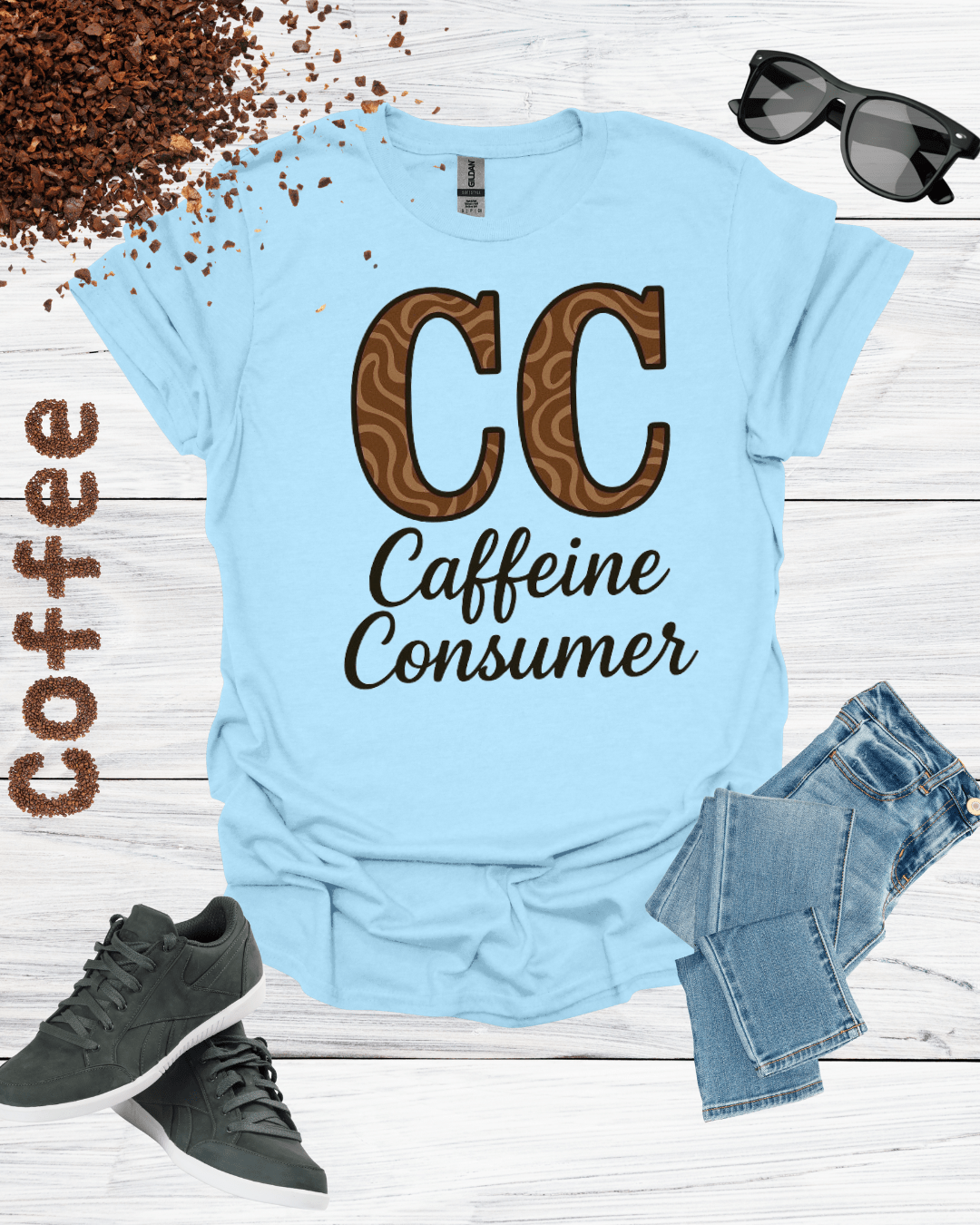 CC caffeine consumer  T-Shirt