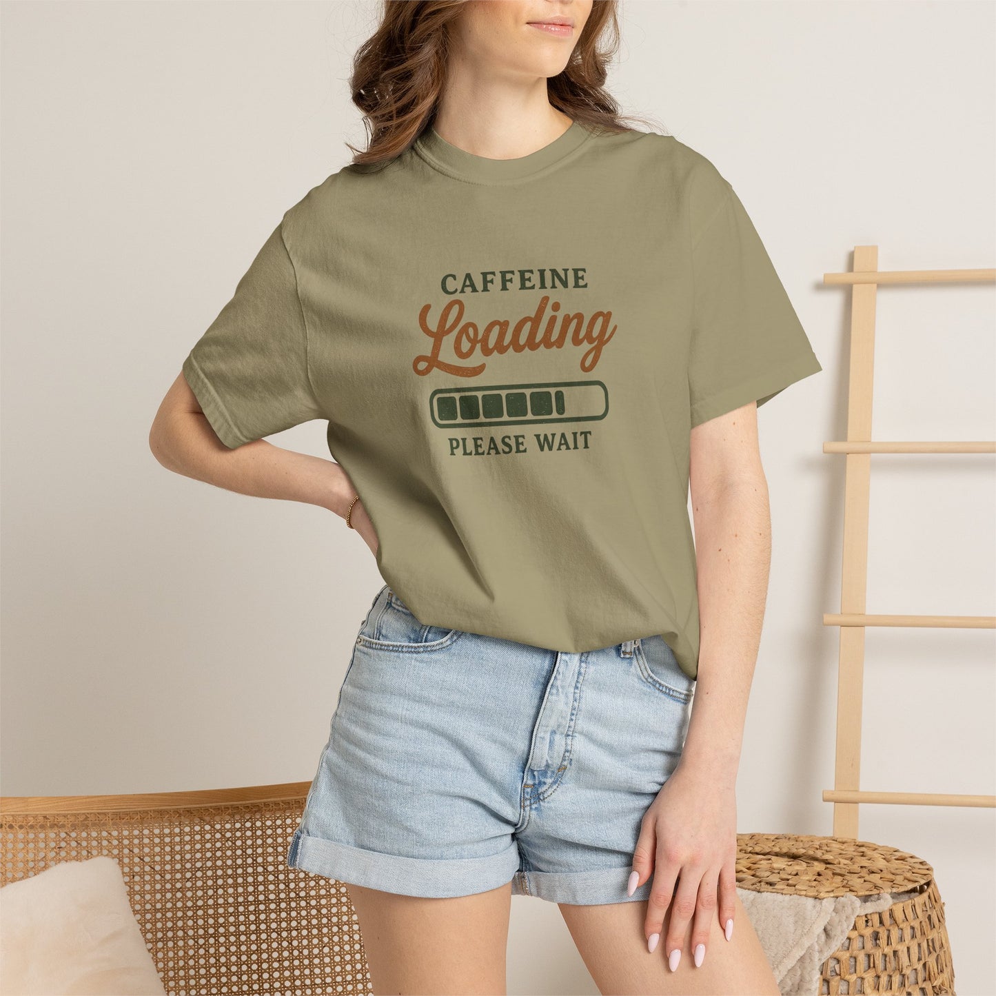 CAFFEINE loading PLEASE WAIT T-Shirt
