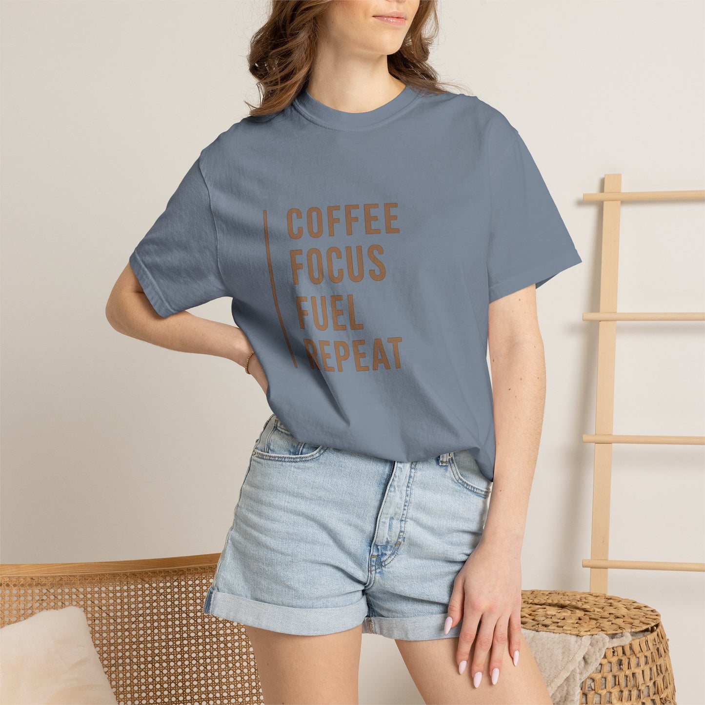 COFFEE FOCUS FUEL REPEAT T-Shirt