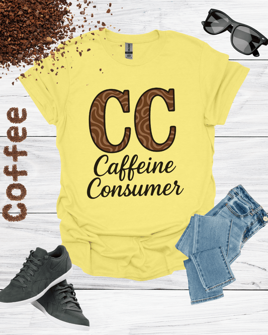 CC caffeine consumer  T-Shirt