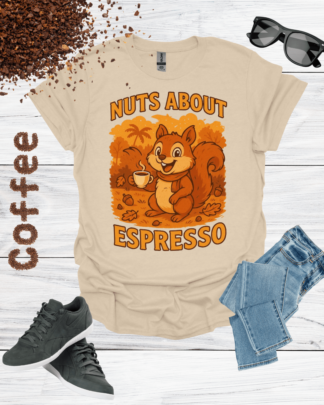 NUTS ABOUT ESPRESSO T-Shirt