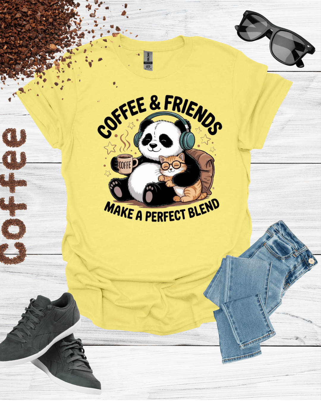 COFFEE & FRIENDS MAKE A PERFECT BLEND T-Shirt
