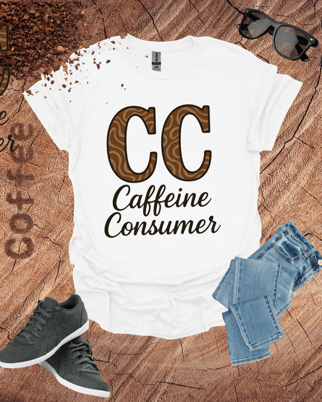 CC caffeine consumer  T-Shirt