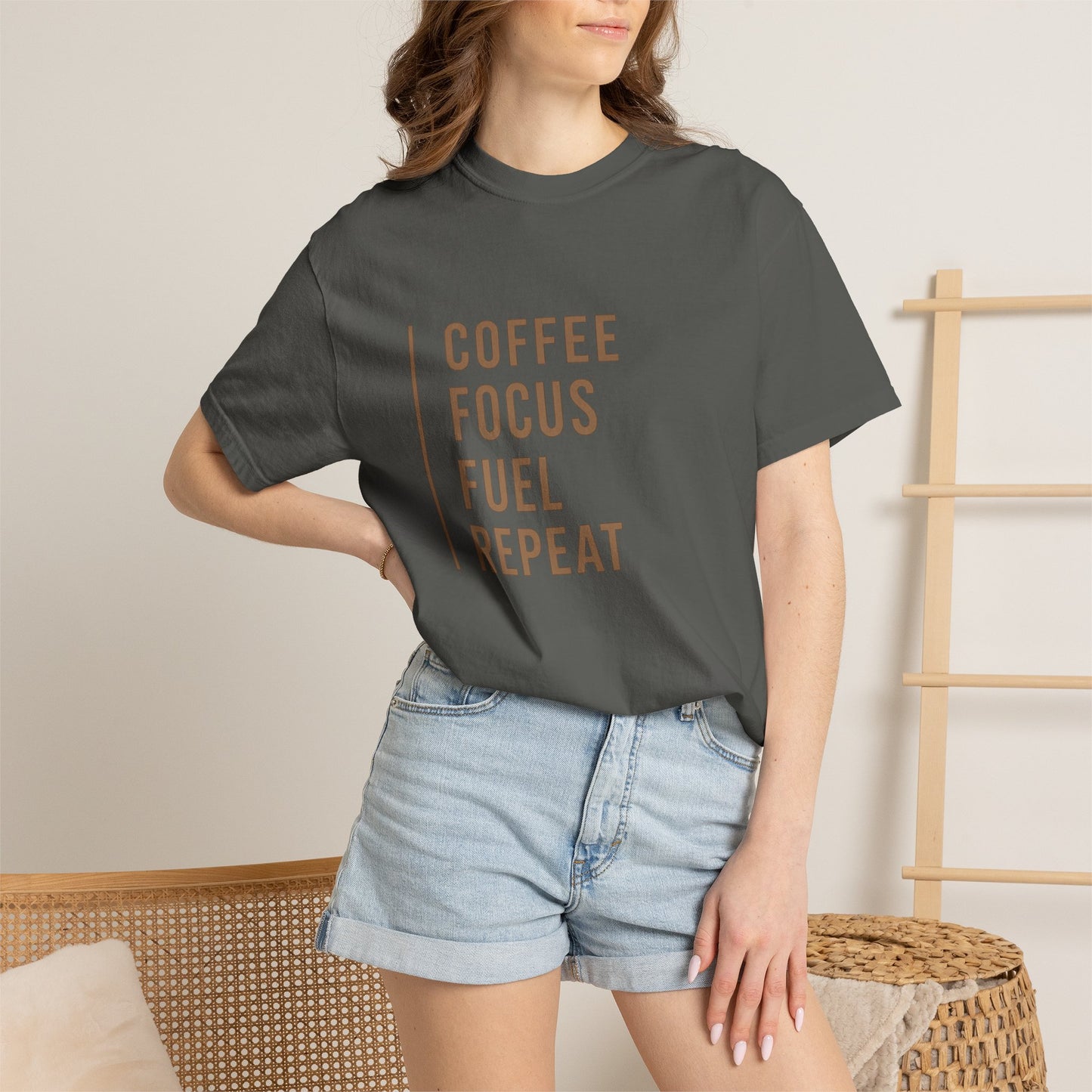 COFFEE FOCUS FUEL REPEAT T-Shirt