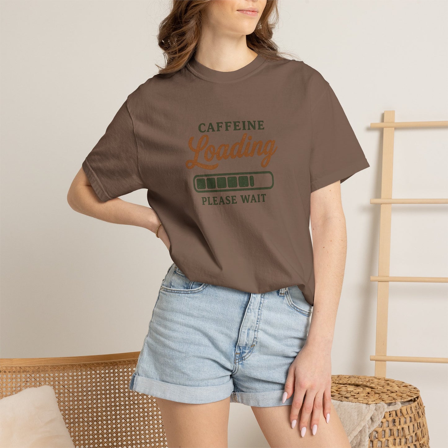 CAFFEINE loading PLEASE WAIT T-Shirt