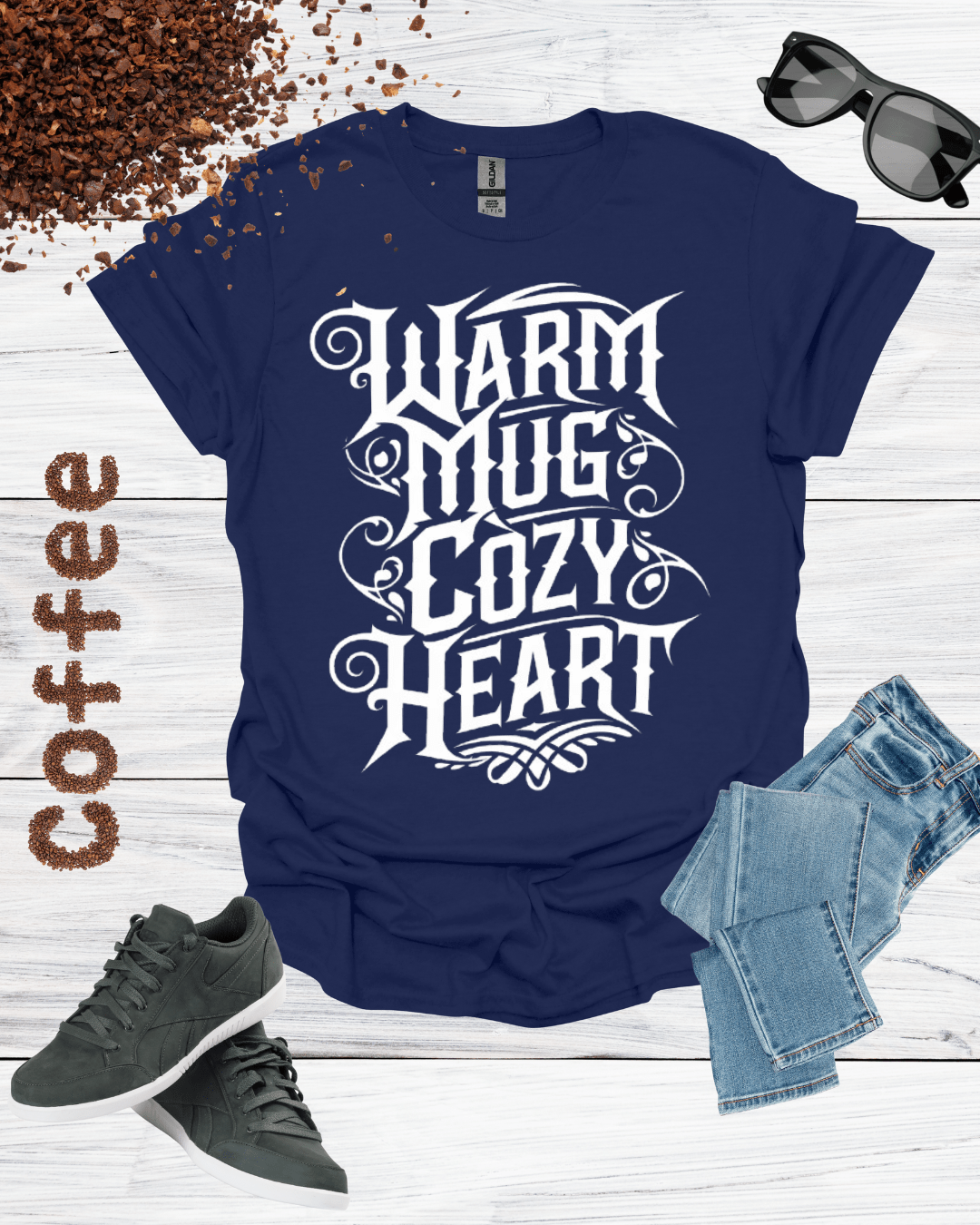 WARM MUG COZY HEART T-Shirt