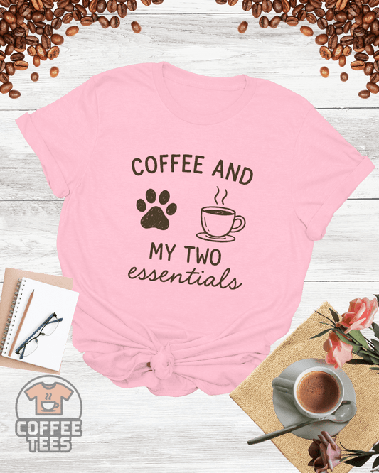 COFFEE AND MY TWO ESSENTIAL T-Shirt