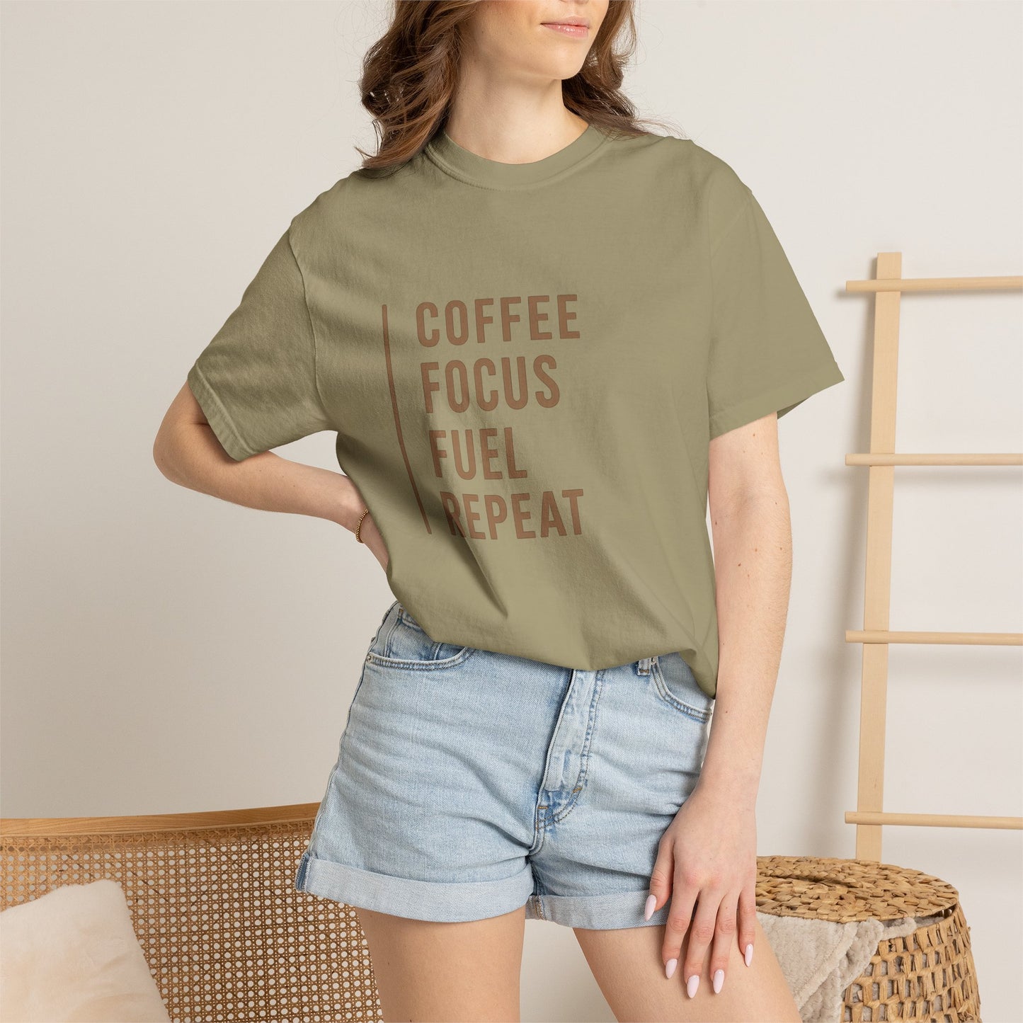 COFFEE FOCUS FUEL REPEAT T-Shirt