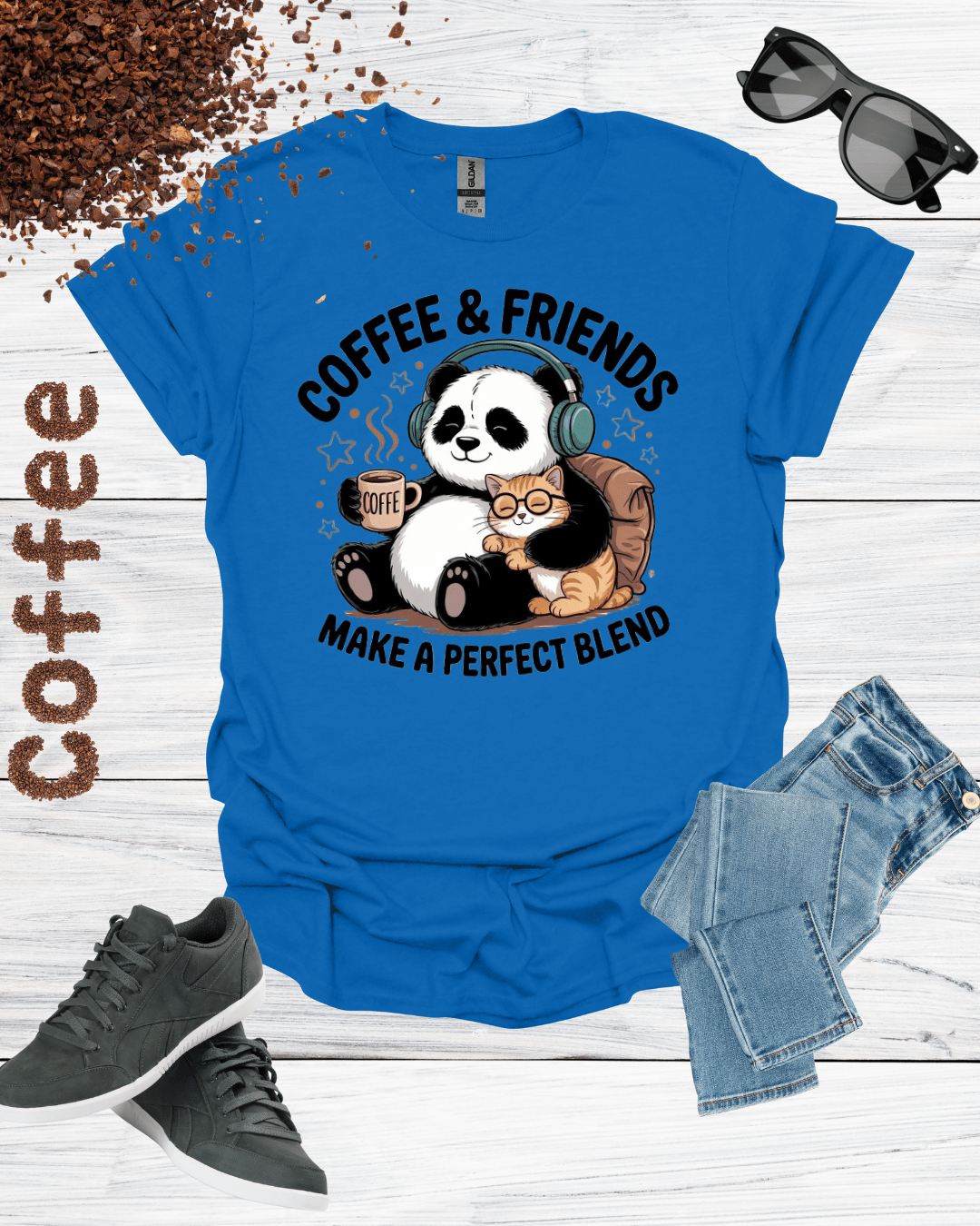 COFFEE & FRIENDS MAKE A PERFECT BLEND T-Shirt
