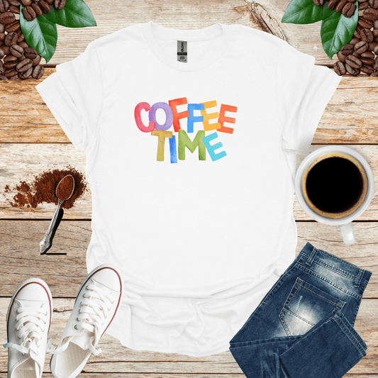 Coffee Time Graphic T-Shirt