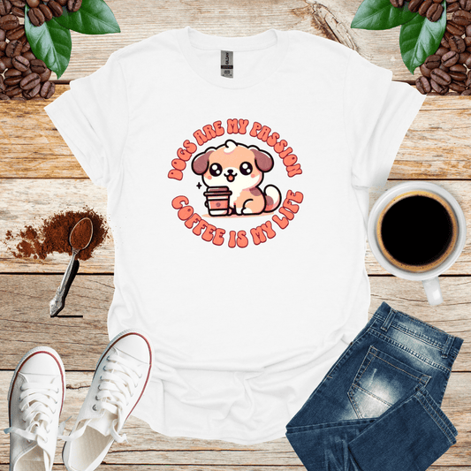 DOGS ARE MY ZENZONE COFFEE IS MY FUEL