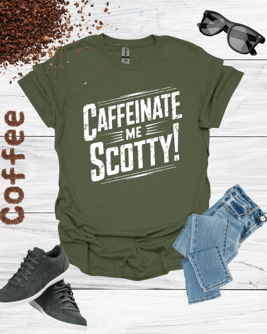 CAFFEINATE SCOTTY T-Shirt