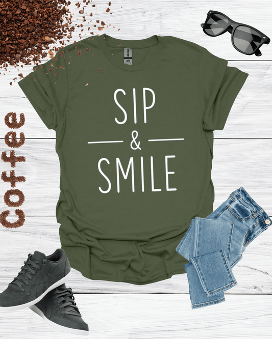 SIP & SMILE  T-Shirt