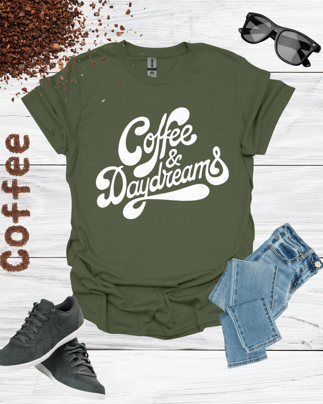 COFFEE & Day dream T-Shirt