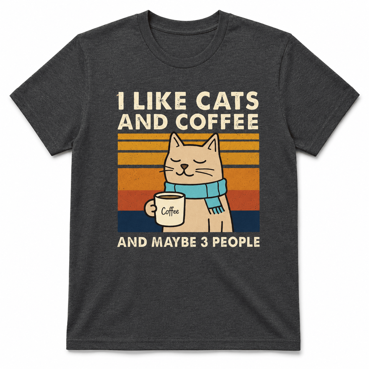 I Like Cats and Coffee Shirt