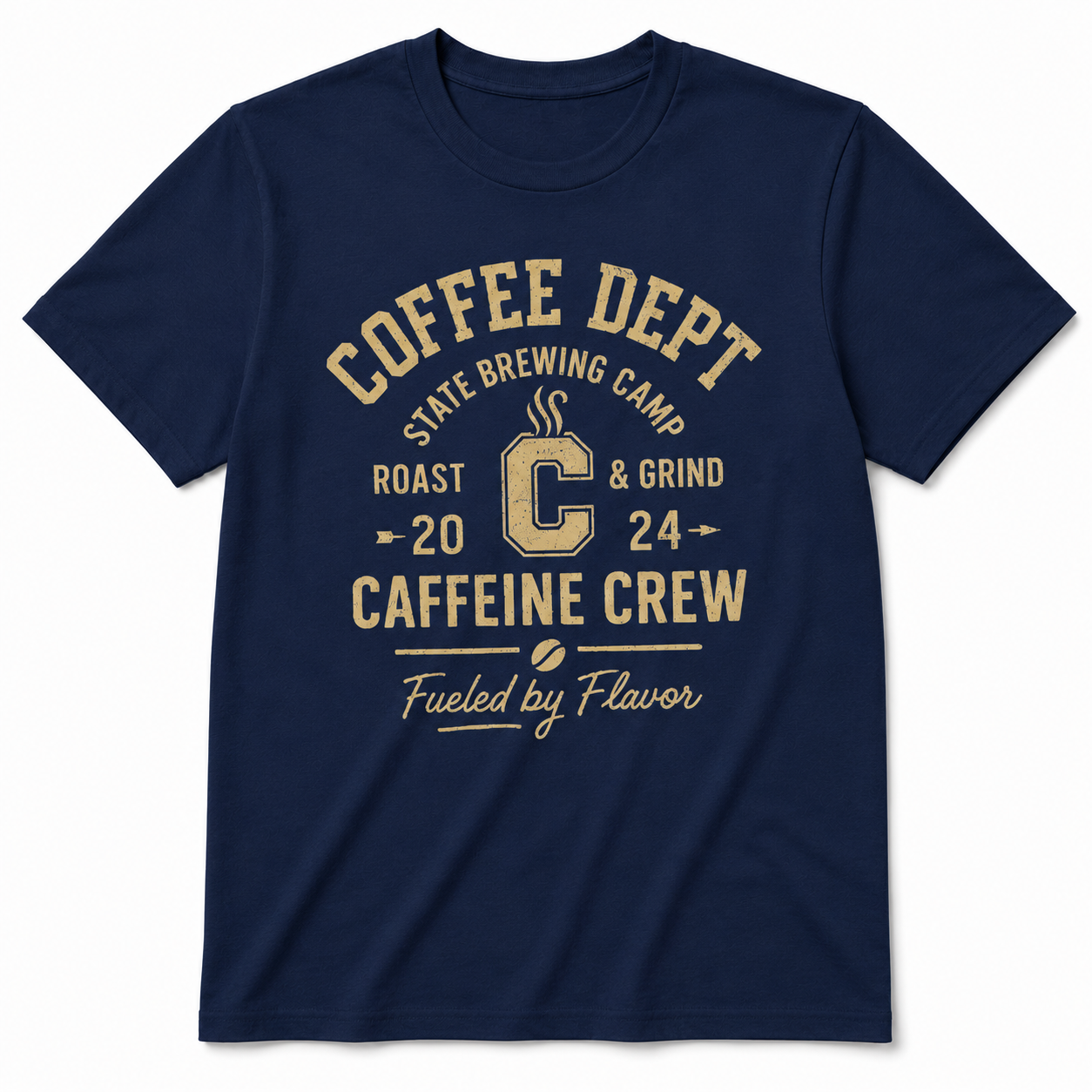 Coffee Dept. State Brewing Camp Shirt