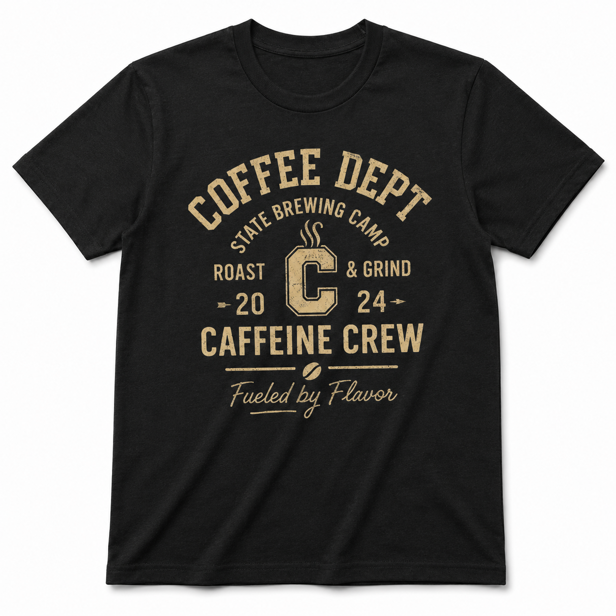 Coffee Dept. State Brewing Camp Shirt