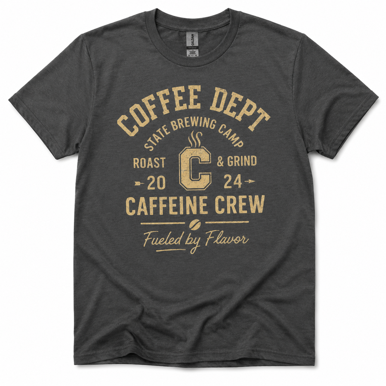 Coffee Dept. State Brewing Camp Shirt