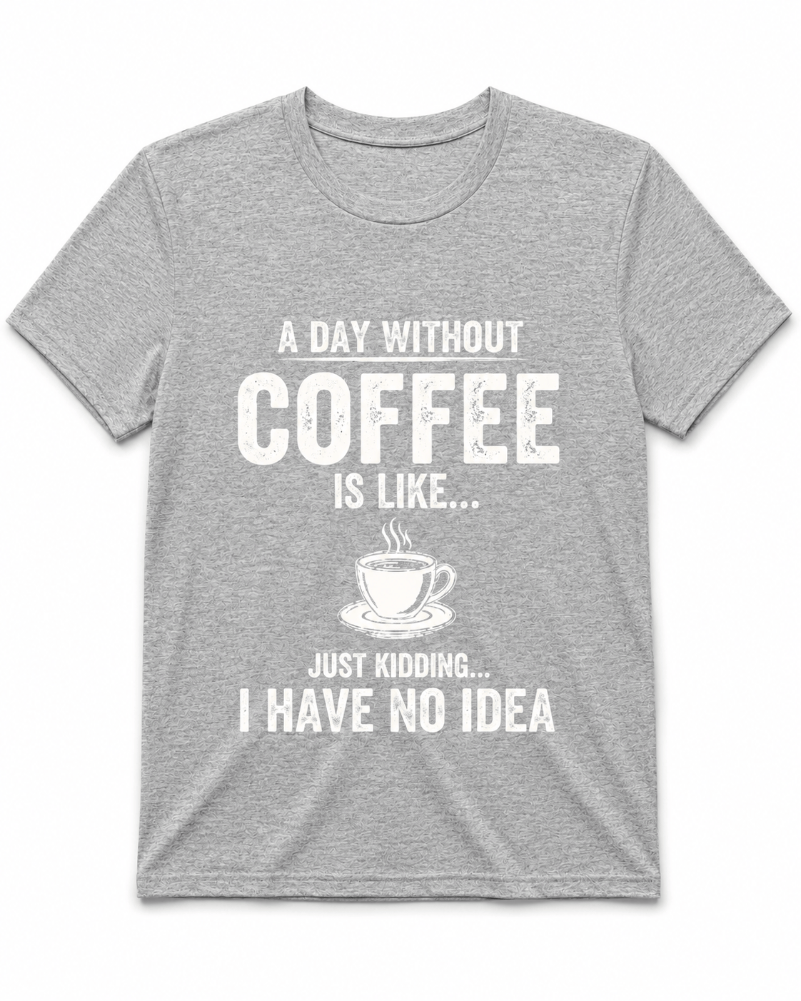 A Day Without Coffee Is Like... I Have No Idea Coffee T-Shirt