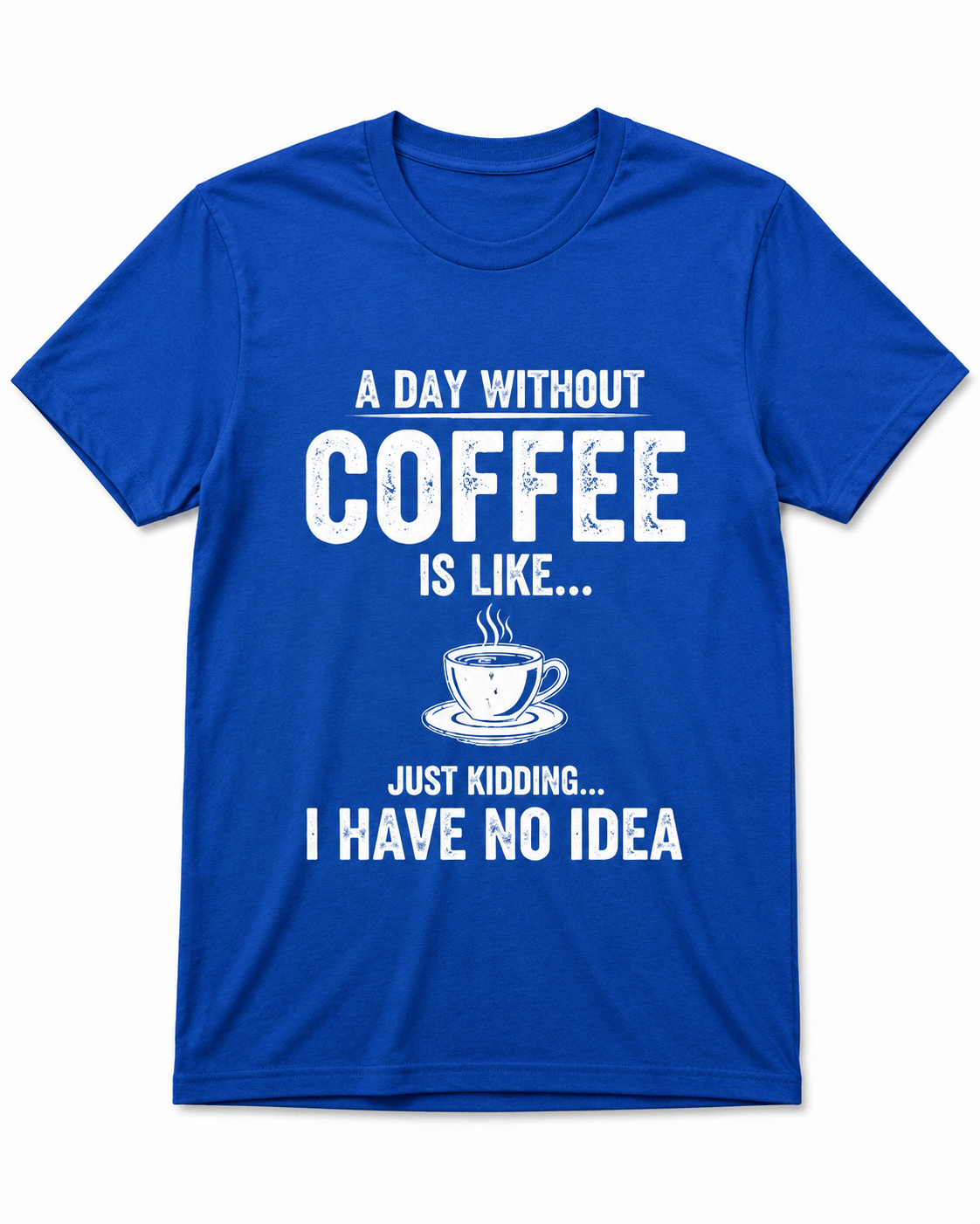A Day Without Coffee Is Like... I Have No Idea Coffee T-Shirt