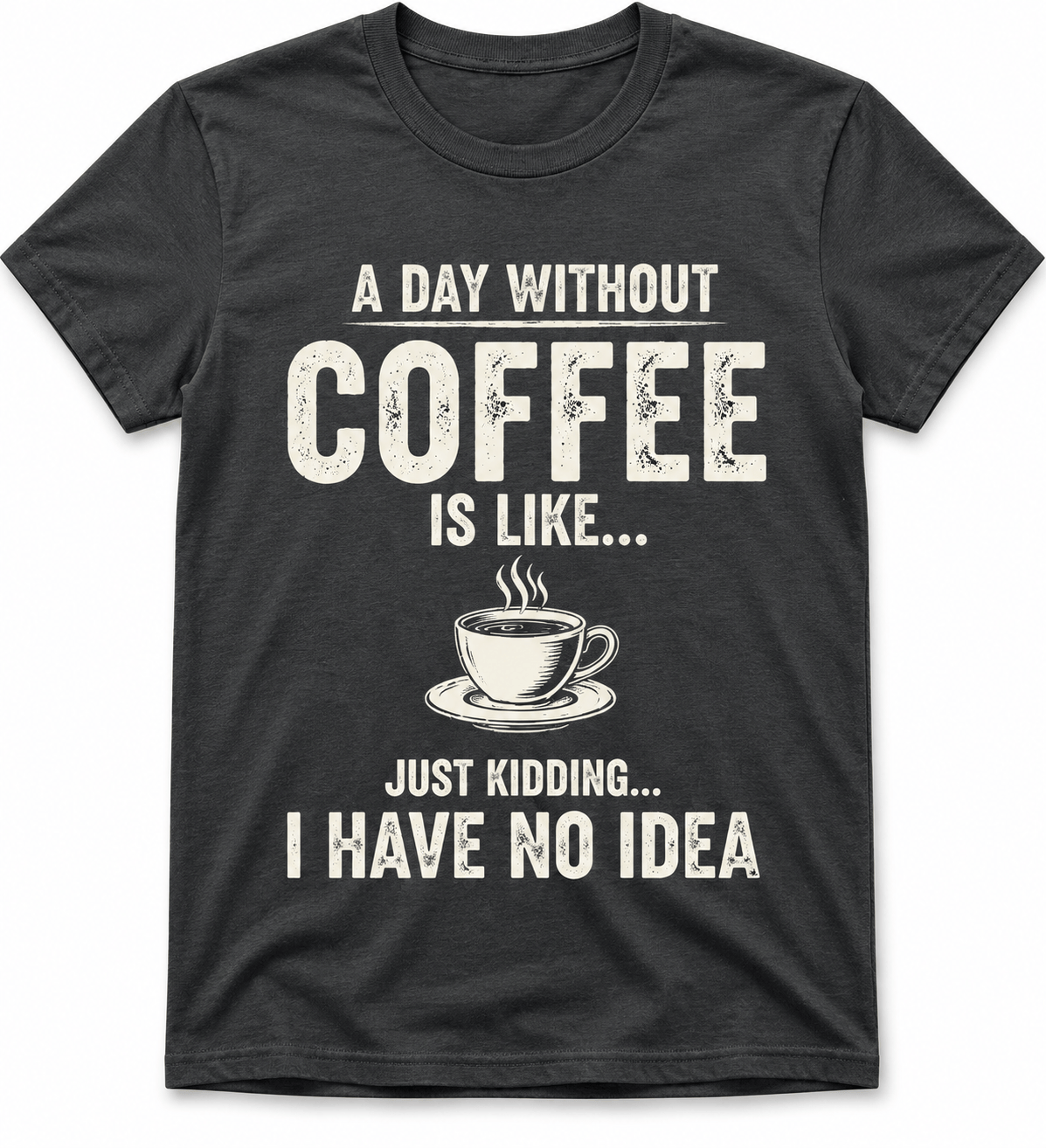 A Day Without Coffee Is Like... I Have No Idea Coffee T-Shirt
