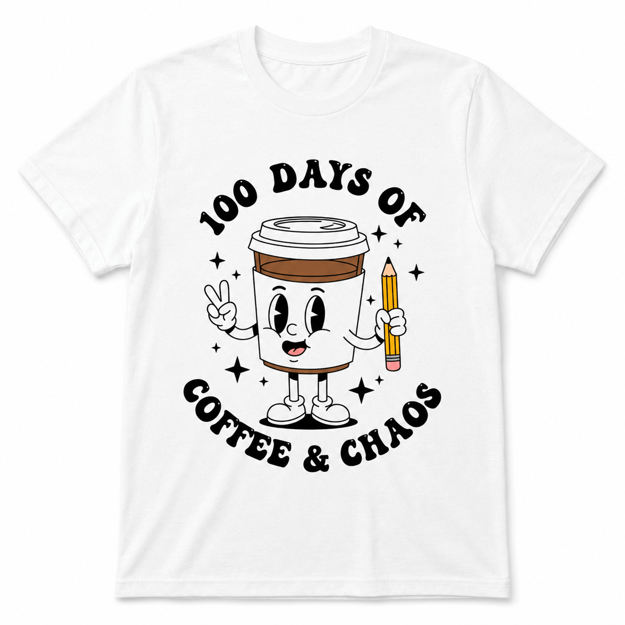 100 Days of Coffee & Chaos Shirt