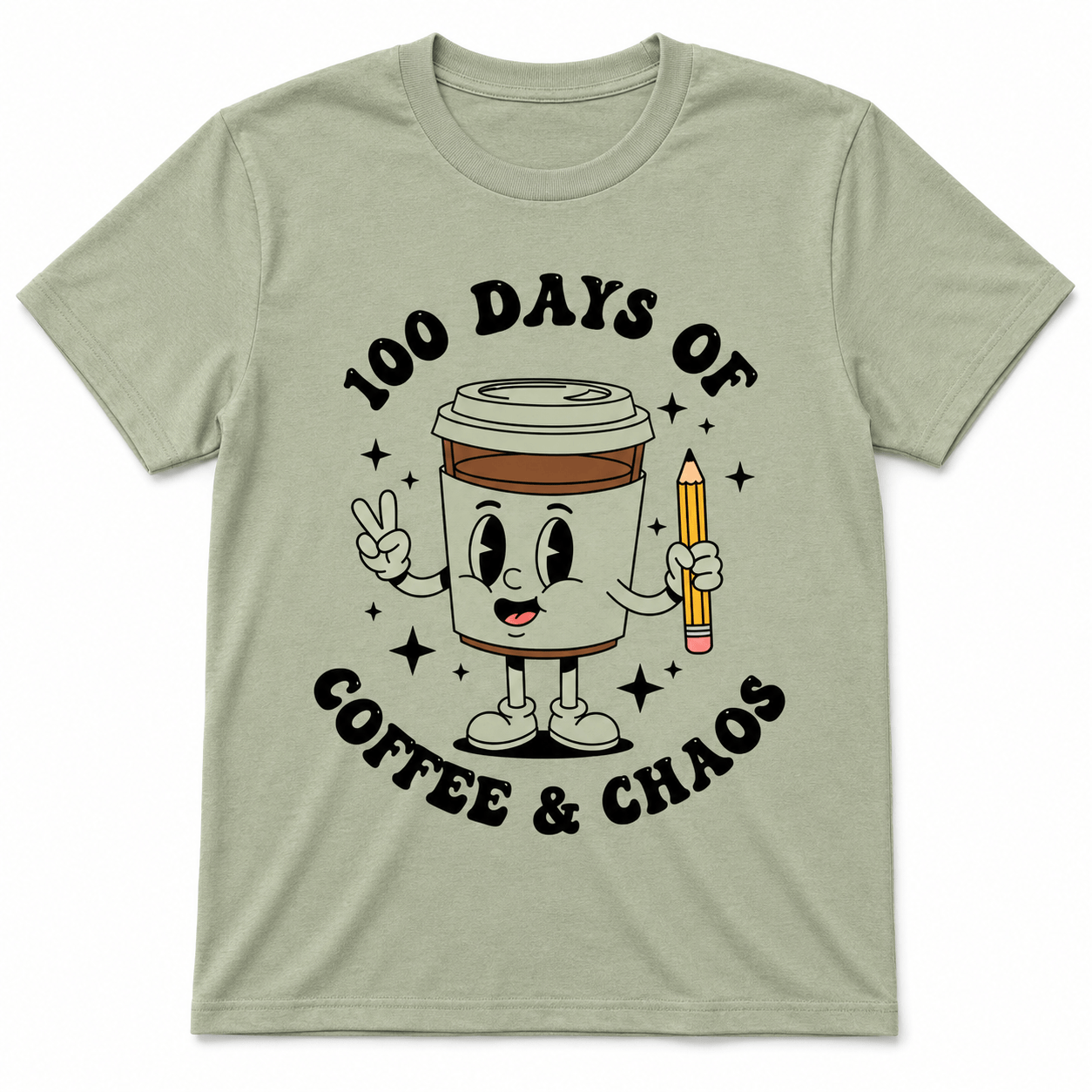 100 Days of Coffee & Chaos Shirt