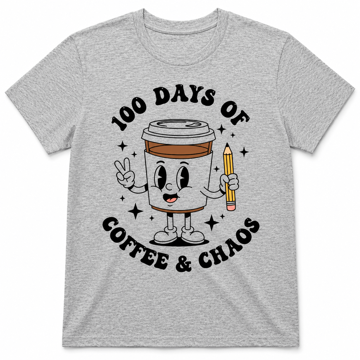 100 Days of Coffee & Chaos Shirt