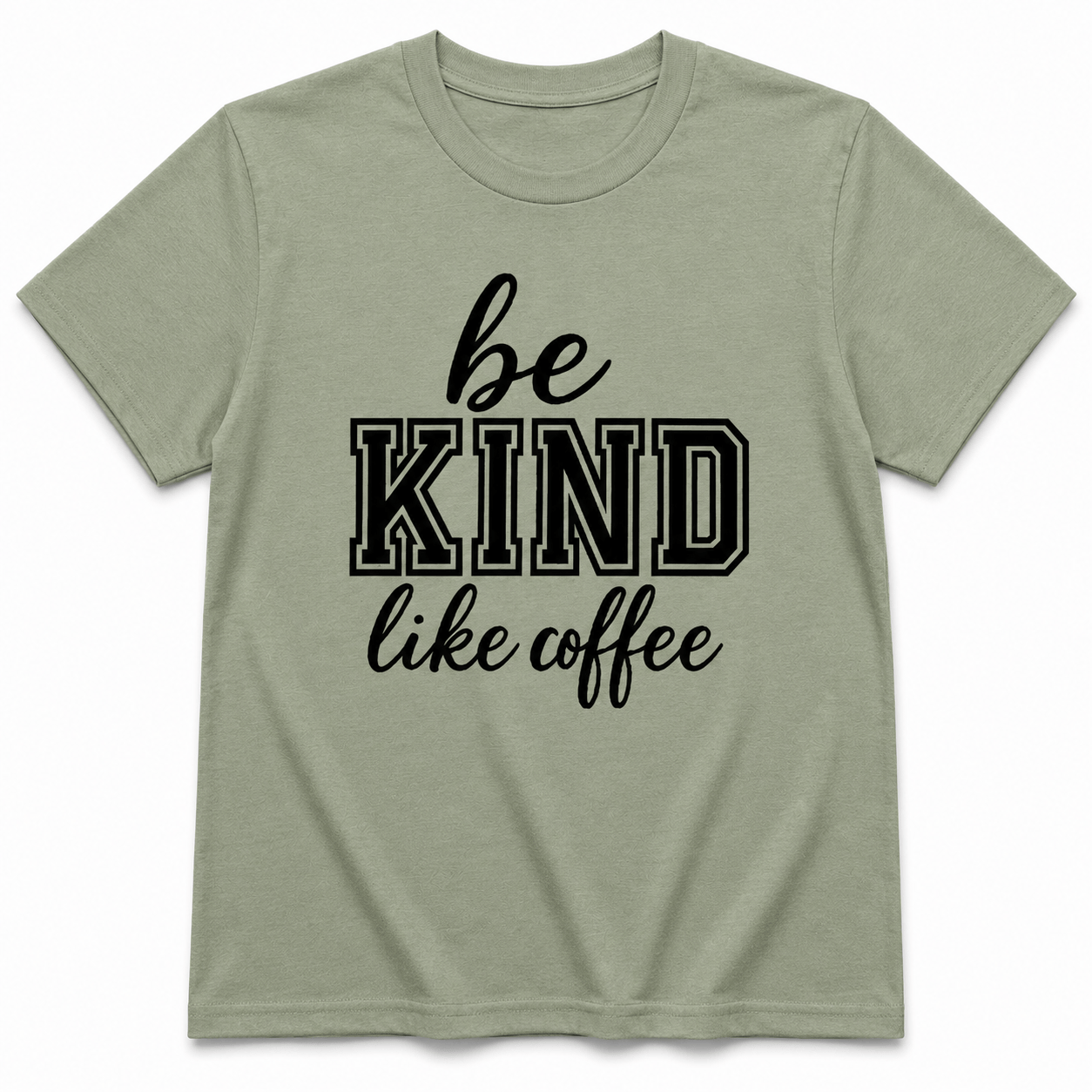 Be Kind Like Coffee Unisex Cotton T-Shirt