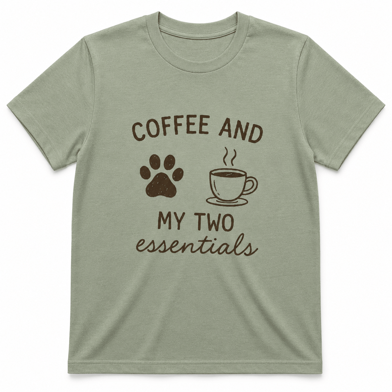 COFFEE AND MY TWO ESSENTIAL T-Shirt