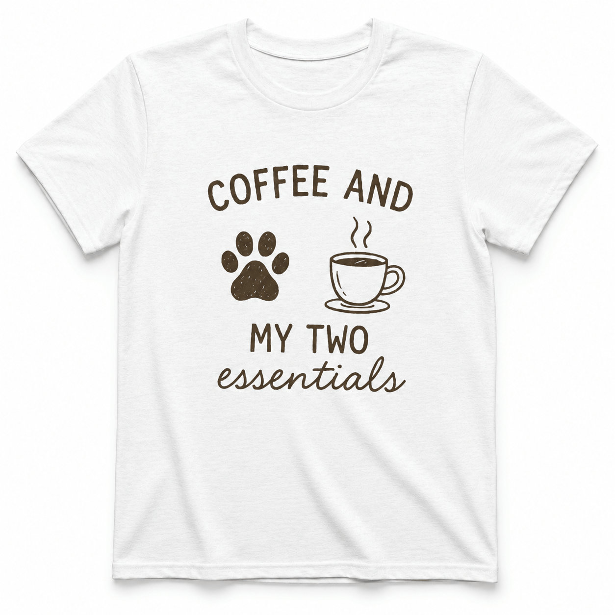 COFFEE AND MY TWO ESSENTIAL T-Shirt