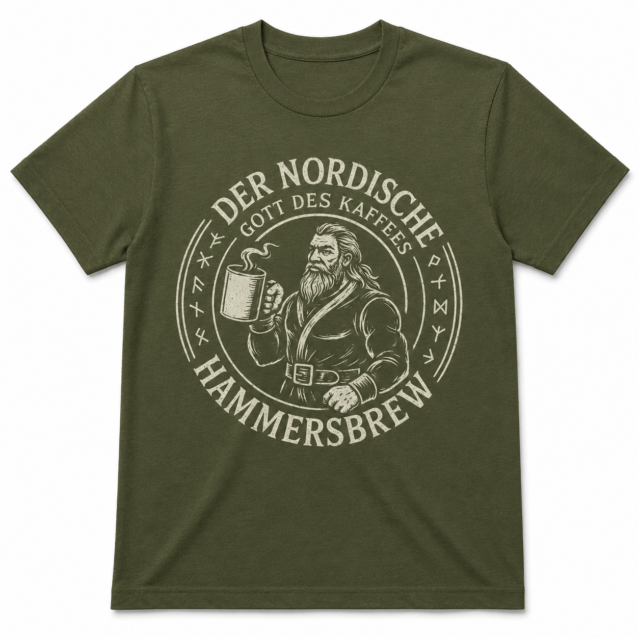 DER NORDISCHE GOTT DES KAFFEES T-Shirt