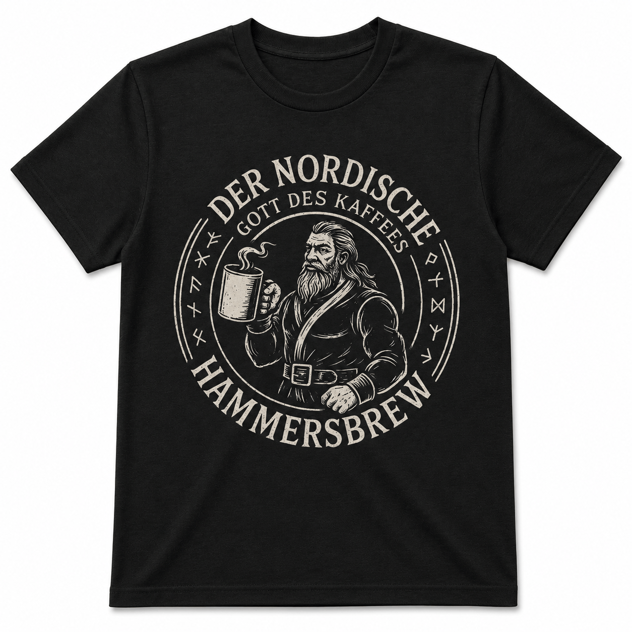 DER NORDISCHE GOTT DES KAFFEES T-Shirt