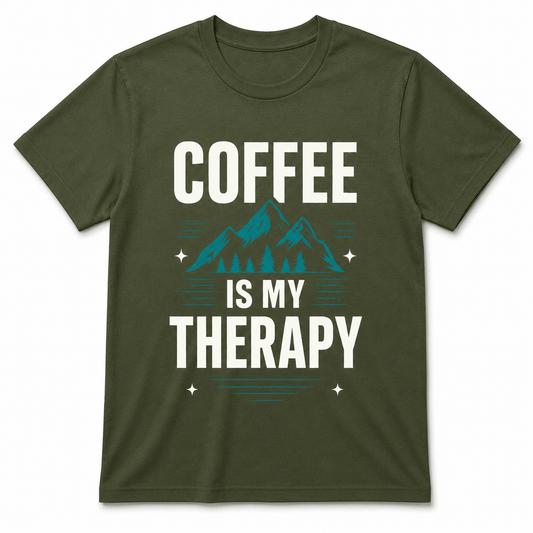 Coffee Is My Therapy Shirt