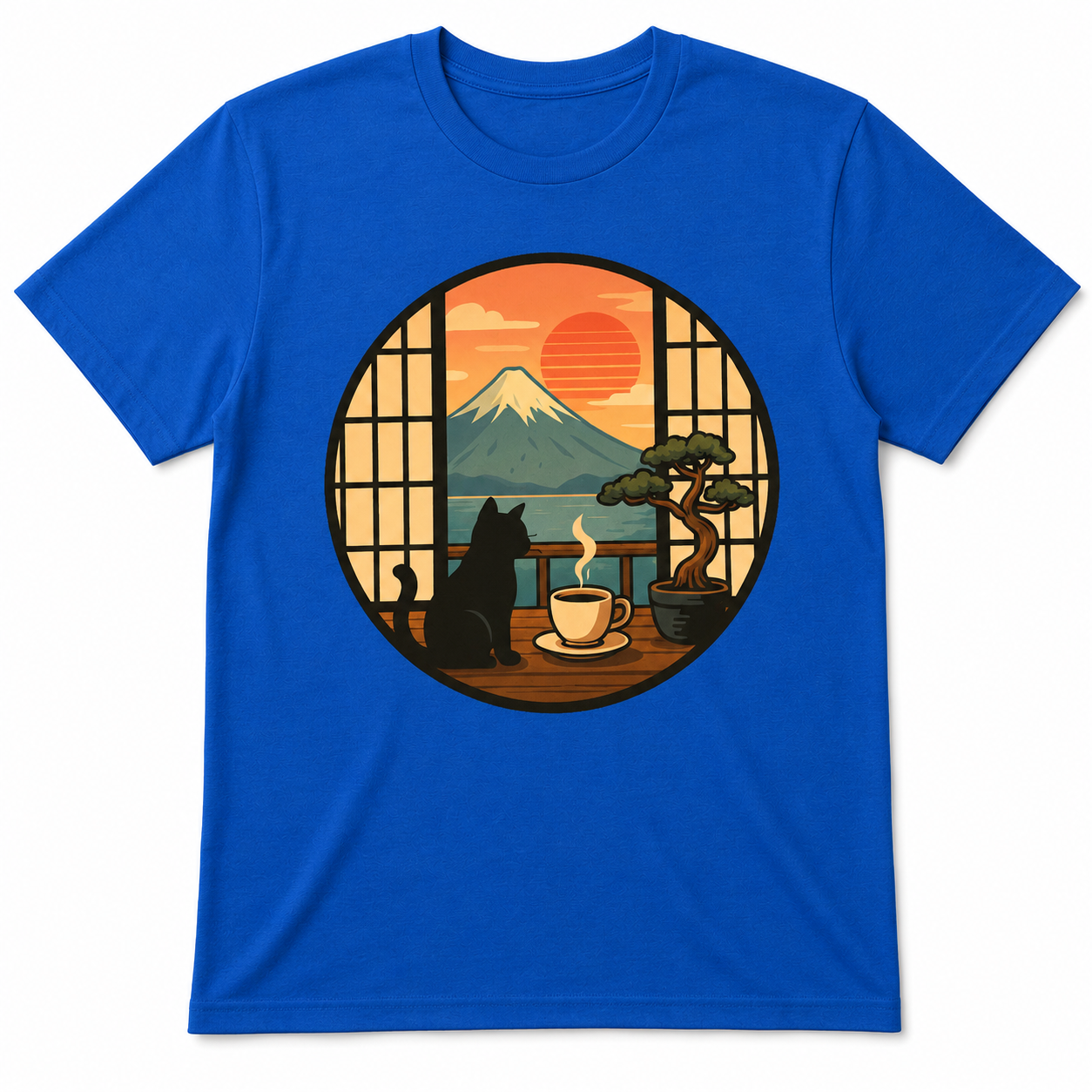 CAT LOOK THROUGH WINDOW T-Shirt