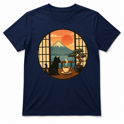 CAT LOOK THROUGH WINDOW T-Shirt