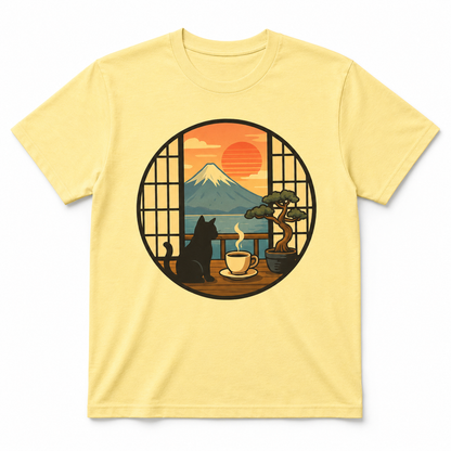 CAT LOOK THROUGH WINDOW T-Shirt