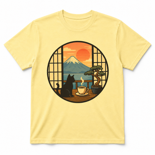 CAT LOOK THROUGH WINDOW T-Shirt