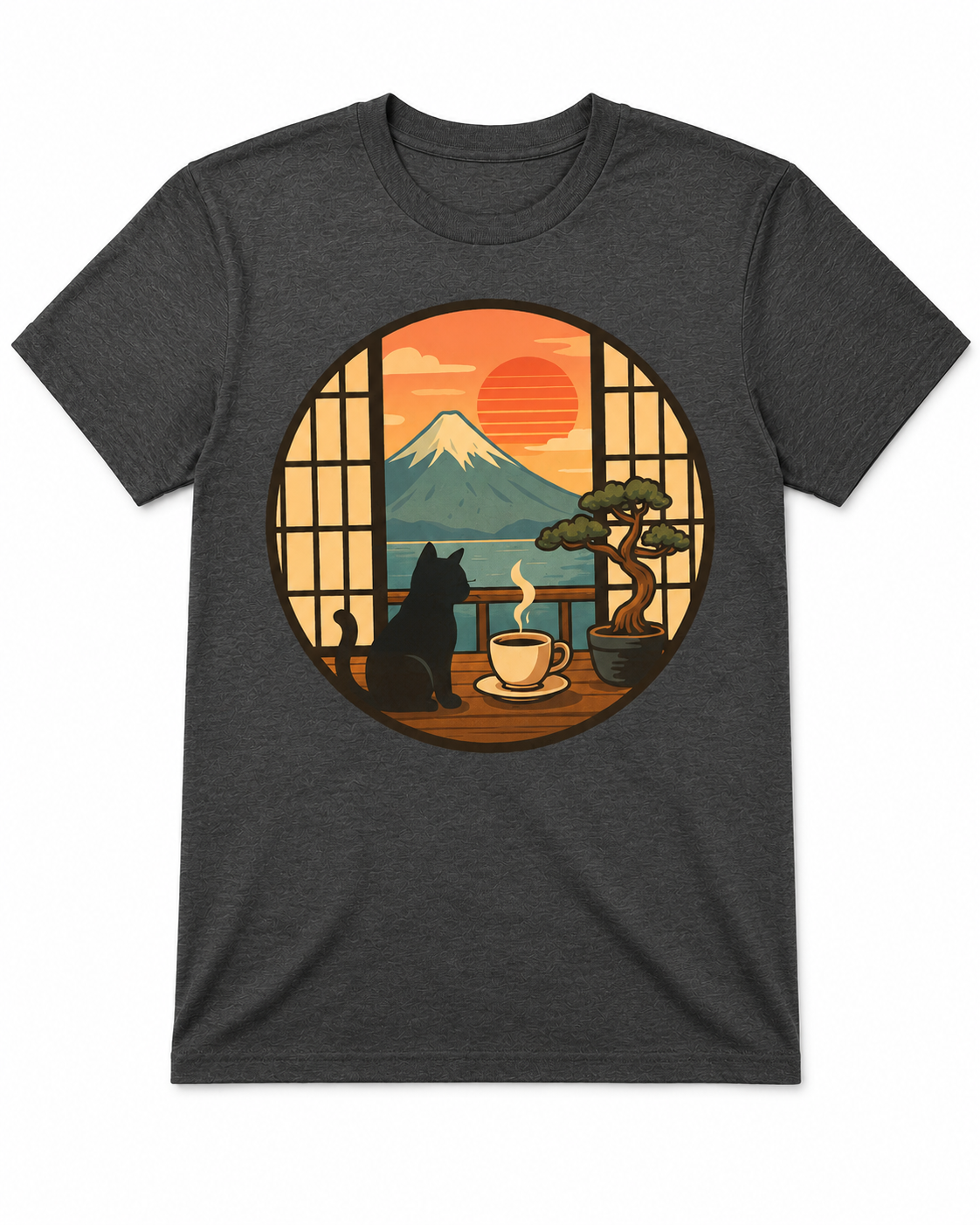 CAT LOOK THROUGH WINDOW T-Shirt